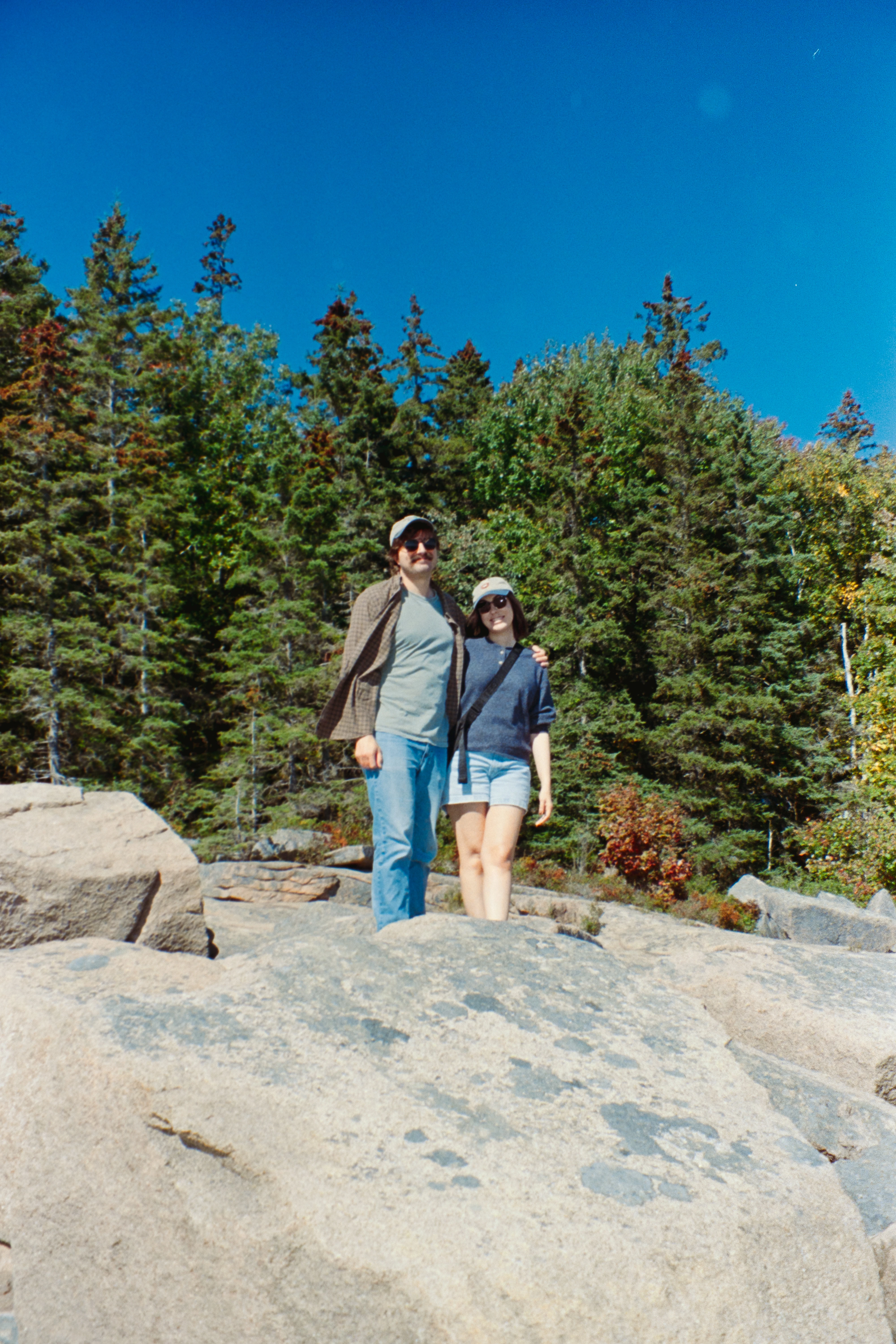 I live in beautiful coastal Maine and love a good hike.